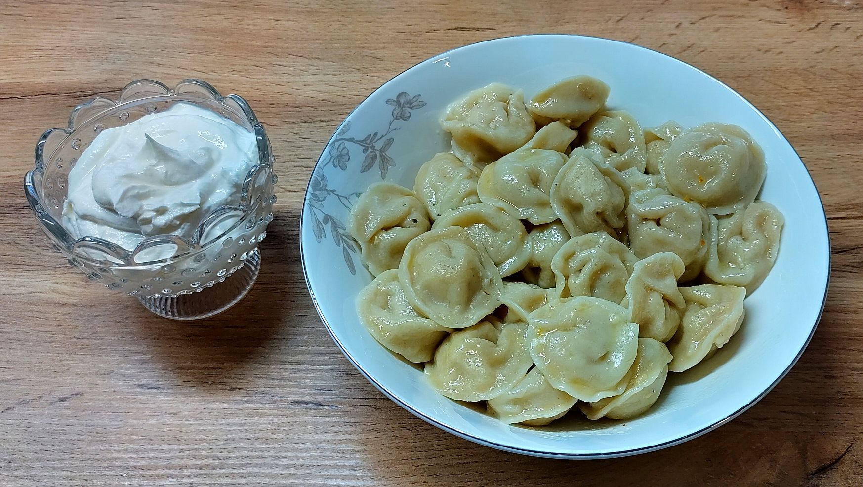 Пельмени с куриным фаршем - Pelmeni mit Pouletfleisch - VKUSNO-PO-NASCHEMU